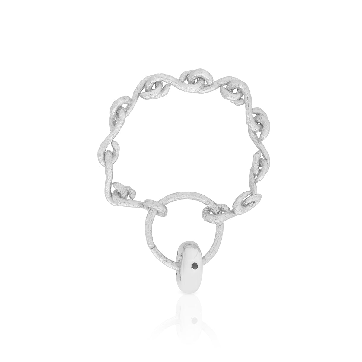 ARMOR BRACELET TEXTURE SILVER