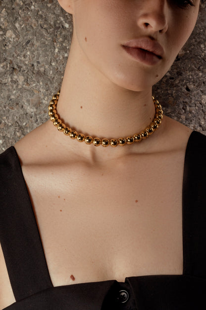 MEDIUM SPHERE NECKLACE