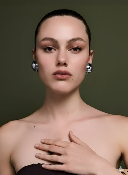 SET NEO BIG EAR CUFF SILVER