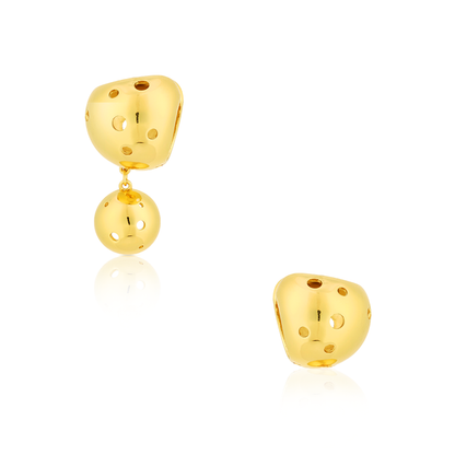 SET LORICA DOUBLE + NEO BIG EAR CUFF GOLD