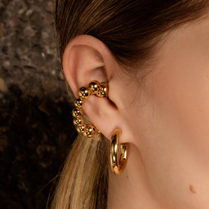 BIG BUBBLE EAR CUFF